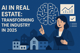 Hero image for blog post "AI in Real Estate: Transforming the Industry in 2025"